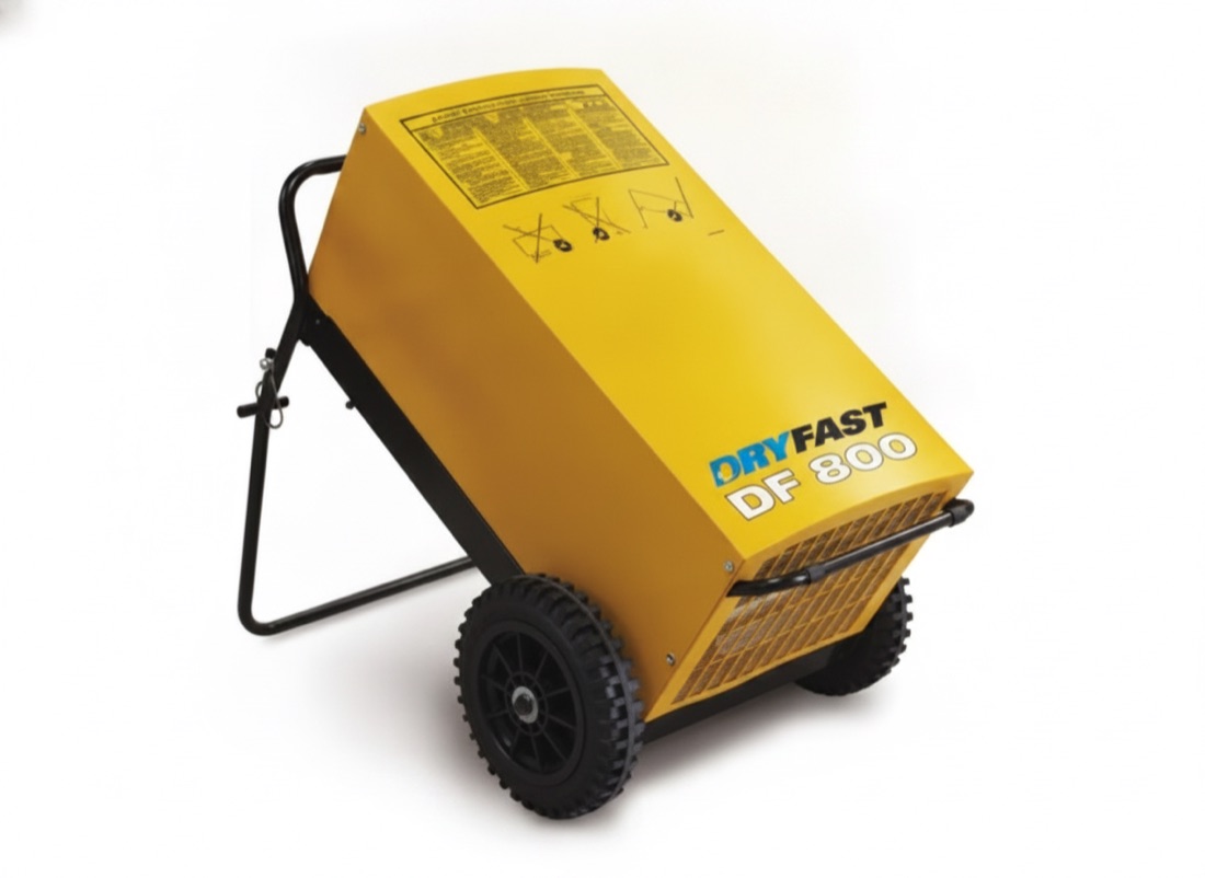 Dryfast DF800 bouwdroger, packshot
